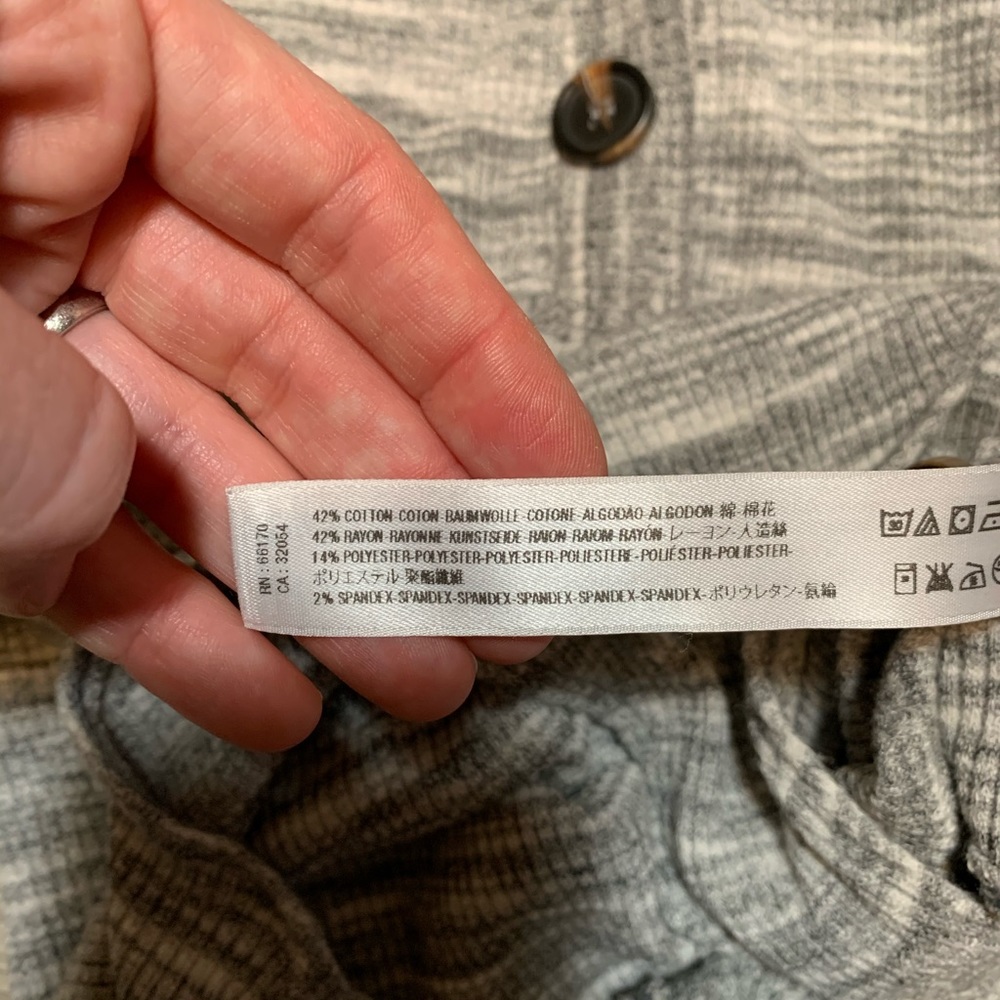 Free people gray up all night Henley bodysuit - Picture 6 of 7